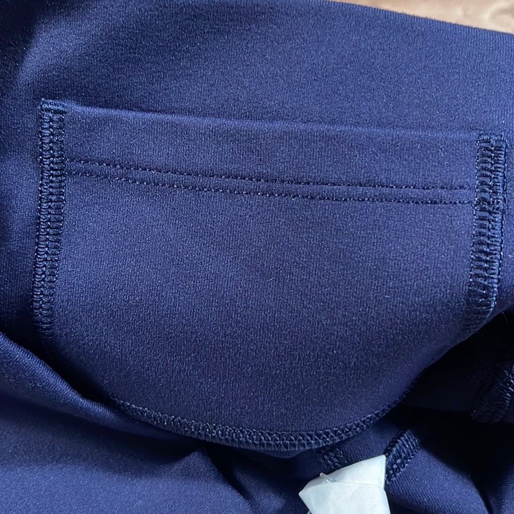 NWT- Fabletics Zone High Waisted 7/8 Legging -DEEP NAVY/MULTI (24”)- Brand New! - Picture 7 of 10